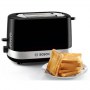 Bosch | TAT7403 | Toaster | Power 800 W | Number of slots 2 | Housing material Plastic | Black/Stainless steel - 3